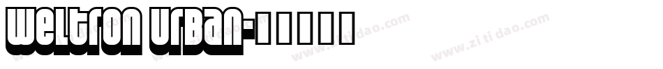 Weltron Urban字体转换